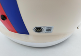 Josh Allen Signed Bills Retro F/S Speed Replica Football Helmet - Fanatics