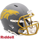 Denver Broncos Slate Speed Mini Football Helmet