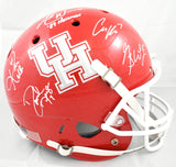 QB Legends Autographed Houston Cougars F/S Schutt Helmet - JSA W