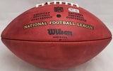 Russell Wilson Autographed Official NFL Leather Football Seattle Seahawks Beckett BAS QR #BF24939