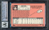 Juan Soto Autographed 2018 Topps Heritage Rookie Card #502 New York Mets Auto Grade Gem Mint 10 (Off Center) Beckett BAS #14235324