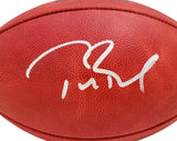 Tom Brady Autographed Official SB LI Leather Football New England Patriots Fanatics Holo Stock #205689
