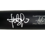 Fernando Tatis Jr. Autographed Matte Black Victus Player Model Bat San Diego Padres (Marks) Beckett BAS Stock #205850