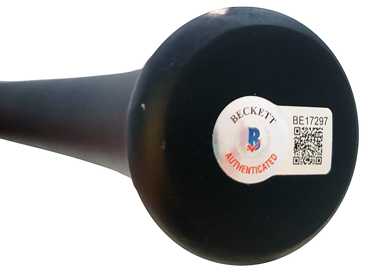 Fernando Tatis Jr. Autographed Matte Black Victus Player Model Bat San Diego Padres (Marks) Beckett BAS Stock #205850