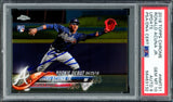 Ronald Acuna Jr. Autographed 2018 Topps Chrome Update Rookie Card #HMT31 Atlanta Braves PSA 10 Auto Grade Mint 9 PSA/DNA #56463132