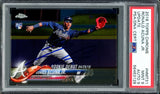 Ronald Acuna Jr. Autographed 2018 Topps Chrome Update Rookie Card #HMT31 Atlanta Braves PSA 9 Auto Grade Mint 9 PSA/DNA #56463128