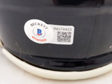David Ojabo Autographed Baltimore Ravens Black Speed Mini Helmet Beckett BAS QR Stock #206132
