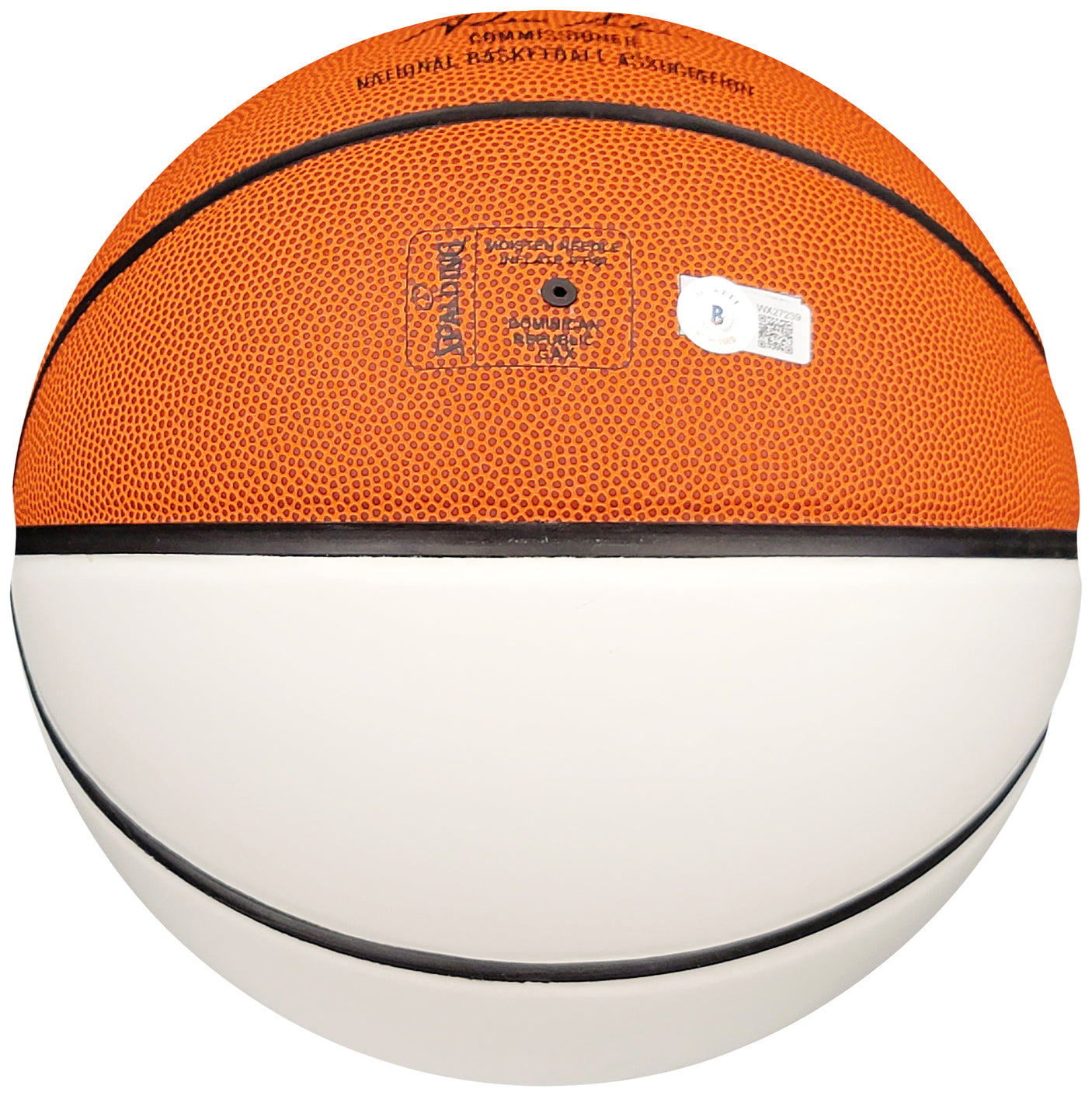Gary Payton Autographed Official Spalding White Panel Basketball Seattle Supersonics "The Glove" Beckett BAS QR Stock #206121