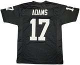 Las Vegas Raiders Davante Adams Autographed Black Jersey Beckett BAS QR Stock #206043