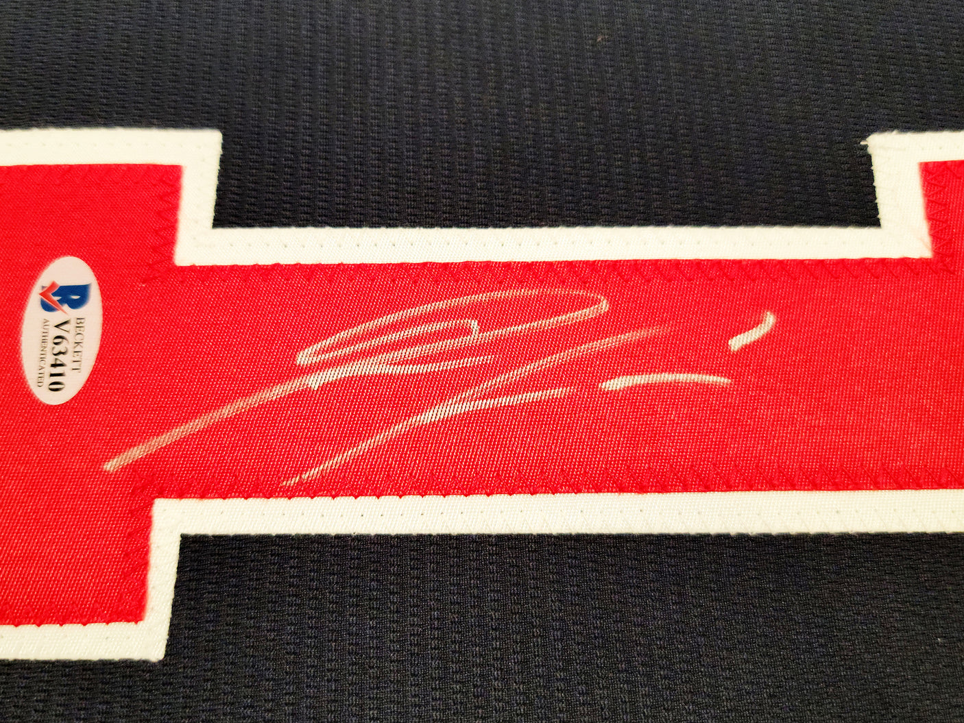 Atlanta Braves Ronald Acuna Jr. Autographed Blue Nike Jersey Size XL Beckett BAS Stock #205685