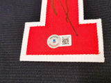 Atlanta Braves Ronald Acuna Jr. Autographed Blue Nike Jersey Size L Beckett BAS QR Stock #205687