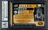 Allen Iverson Autographed 1996-97 Bowman's Best Retro Rookie Card #TB13 Philadelphia 76ers Auto Grade Gem Mint 10 Beckett BAS #14128771