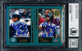 Albert Pujols & Ichiro Suzuki Autographed 2001 Topps Traded Rookie Card #T99 Auto Grade Gem Mint 10 "01 ROY" Beckett BAS #14128980