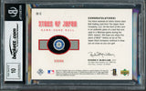 Ichiro Suzuki Autographed 2001 SP Authentic Stars of Japan Game Used Ball Rookie Card #BB-IS Seattle Mariners Auto Grade Gem Mint 10 Beckett BAS #14129086