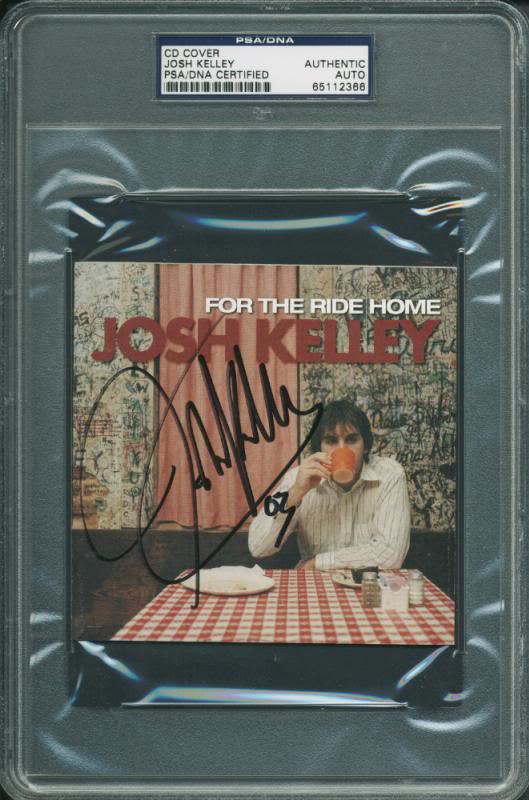 Josh Kelley Authentic Signed For The Ride Home Cd Cover PSA/DNA Slabbed