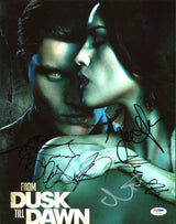 From Dusk Till Dawn Cast (6) Authentic Signed 11X14 Photo PSA/DNA #Y06771