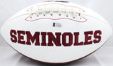 Kelvin Benjamin Autographed Florida State Seminoles Logo Football- Beckett Auth