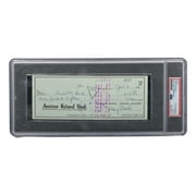 Stan Musial St. Louis Cardinals Signed Bank Check PSA/DNA 85025611 - Sports Integrity