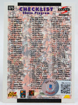 1996 Score Checklist #275 Emmitt Smith Cowboys Autograph Beckett Witness