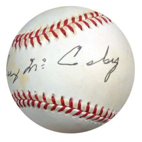 Barney McCosky Autographed Official AL Baseball Detroit Tigers, Oakland A's PSA/DNA #P72214