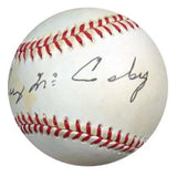 Barney McCosky Autographed Official AL Baseball Detroit Tigers, Oakland A's PSA/DNA #P72214