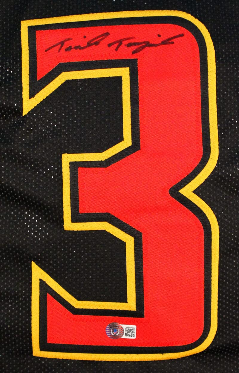 Taulia Tagovailoa Autographed Black College Style Jersey-Beckett W Hologram