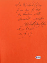 Charles Hamilton Signed The Signature Of America First Edition Book BAS #B91398