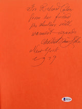 Charles Hamilton Signed The Signature Of America First Edition Book BAS #B91398