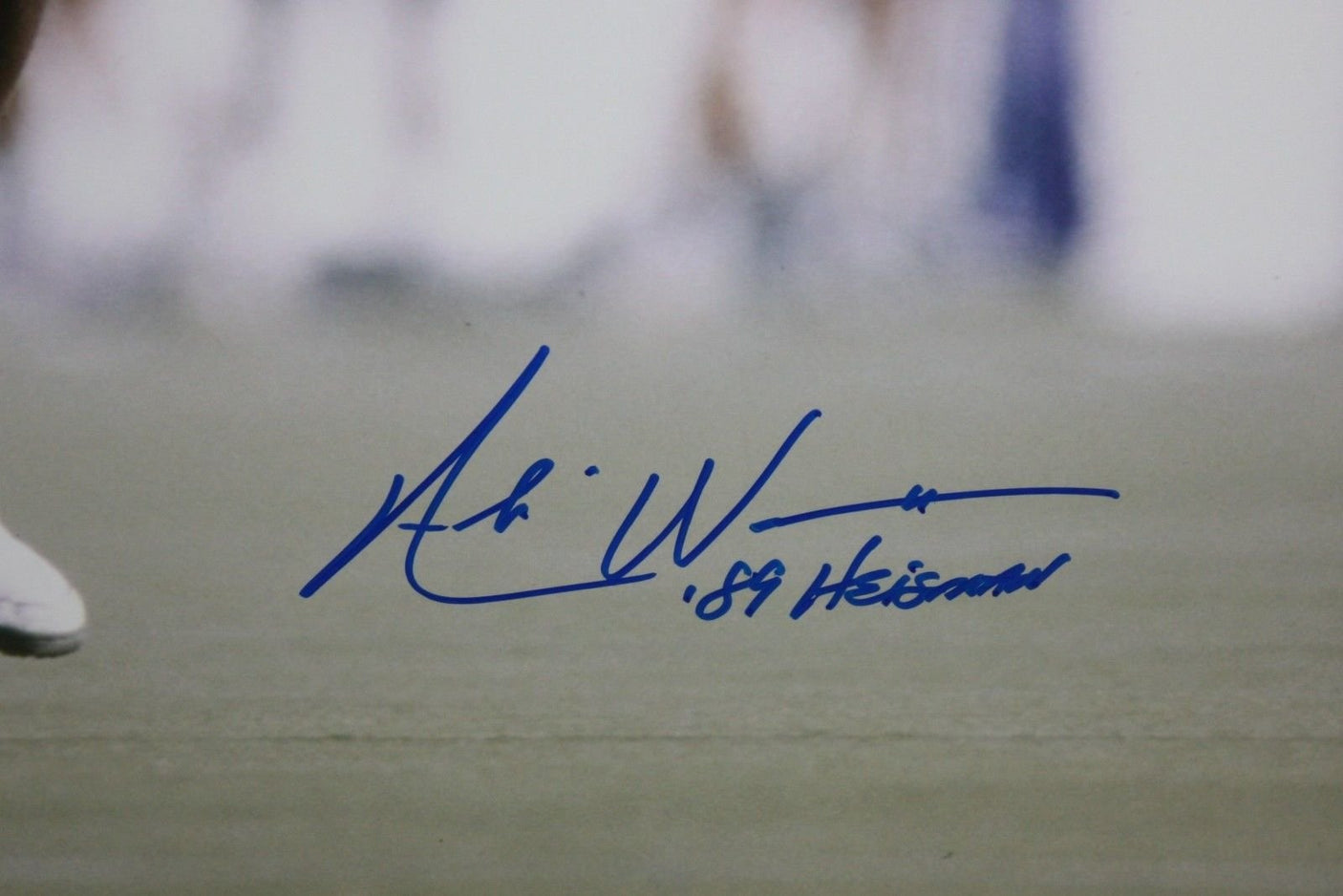 Andre Ware Autographed 16x20 UH Cougars Passing Photo- JSA W Authenticated