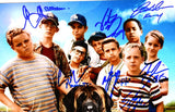 The Sandlot Autographed 11x14 Hercules Photo w/7 Actors -Beckett W Hologram