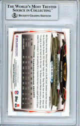 2014 Topps Chrome #169A Johnny Manziel RC Cleveland Browns BGS Autograph 10