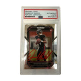Desmond Ridder Autographed Panini Prizm (Red) Authentic Auto - PSA
