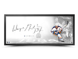 Wayne Gretzky Autographed Framed The Show '1st Banner' 18x44 Photo Edmonton Oilers UDA Holo Stock #261617