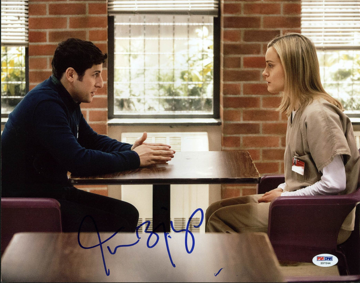 Jason Biggs Orange Is The New Black Signed Authentic 11X14 Photo PSA/DNA #Z57244