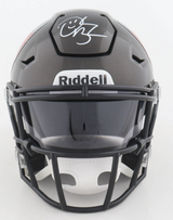 Derrick Brooks Signed Buccaneers Mid-Size MIDI SpeedFlex Helmet w/ Visor - Radtke