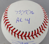 Jim Palmer Autographed Rawlings OML Baseball w/ 3 Inscriptions- JSA W Auth