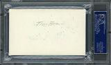 Tim Brown Autographed 3x5 Index Card Oakland Raiders "Best Wishes" PSA/DNA #83721318