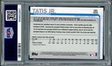 Fernando Tatis Jr. Autographed 2019 Topps Chrome Rookie Card #203 San Diego Padres PSA 9 PSA/DNA #64993267