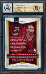 Damian Lillard Autographed 2012-13 Select Gold Prizms Rookie Card #150 Portland Trail Blazers BGS 9.5 Auto Grade Gem Mint 10 #5/10 Beckett BAS #14323696