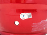 Mac Jones Autographed New England Patriots Flash Red Full Size Authentic Speed Helmet Beckett BAS Witness Stock #206518
