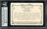 Chipper Jones Autographed 2012 Topps Allen & Ginter Card #WIN14 Atlanta Braves Beckett BAS #13020965