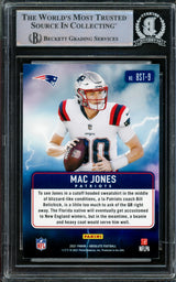 Mac Jones Autographed 2021 Panini Absolute By Storm Rookie Card #BST-9 New England Patriots Signed High Beckett BAS #14231898