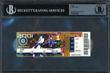 Ichiro Suzuki Autographed 2001 ALCS Game 1 Ticket 2001 ALCS Game 1 Ticket Seattle Mariners Beckett BAS #14232668