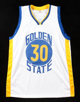 Stephen Curry Signed Golden State Warriors Custom Jersey - JSA
