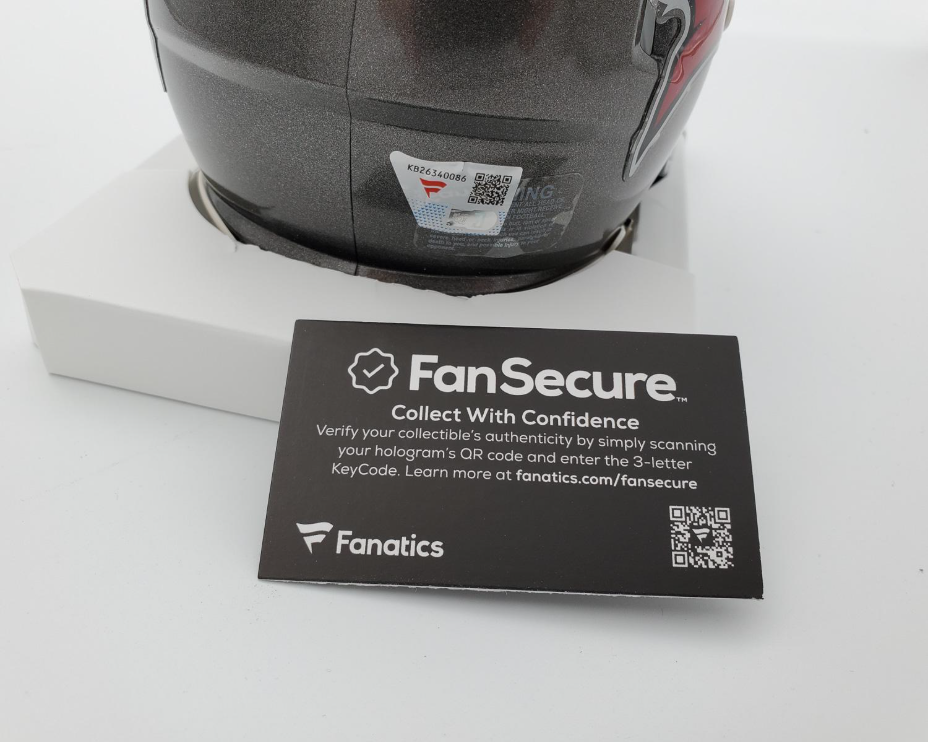 Emeka Egbuka Signed Bucs Speed Mini Football Helmet - Fanatics