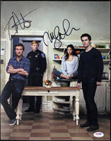 Sam Huntington & Meaghan Rath Being Human Signed 11X14 Photo PSA/DNA #T50720
