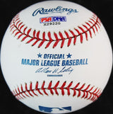 Dodgers Zach Lee Signed Authentic OML Baseball Autographed PSA/DNA #X29220