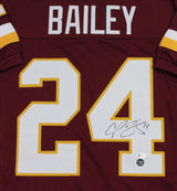 Champ Bailey Autographed Maroon Pro Style Jersey - Beckett W Auth *4