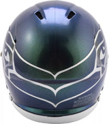 Unsigned Seattle Seahawks Metallic Green Rivalries Speed Mini Helmet Stock #253578