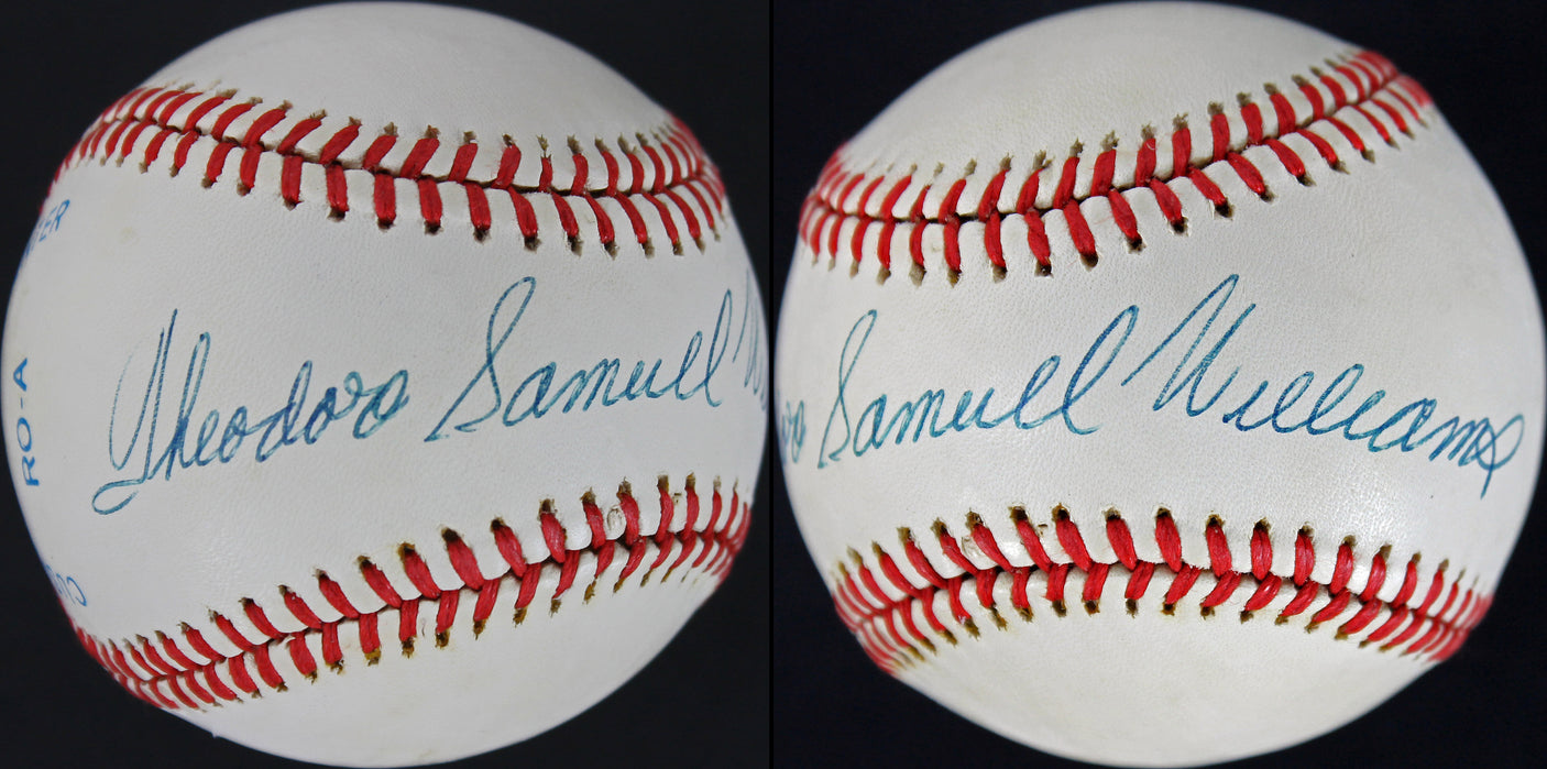 Ted "Theodore Samuel" Williams Signed Authentic OAL Baseball PSA/DNA #E67402
